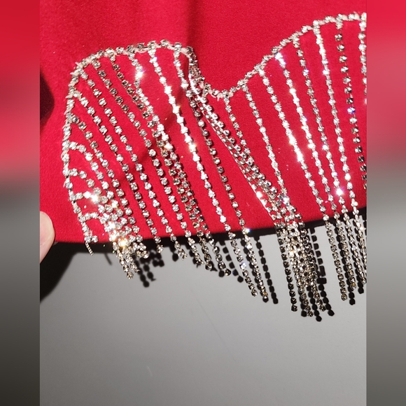 NWT- Elliatt Cherie mini dress in red Sz S - Picture 6 of 6